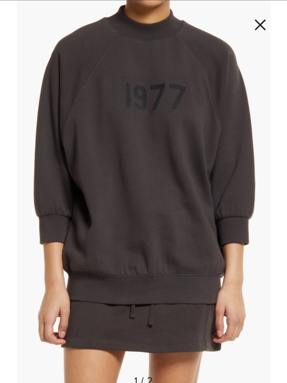 Essentials Pullover Sweatshirt - Charcoal Gray